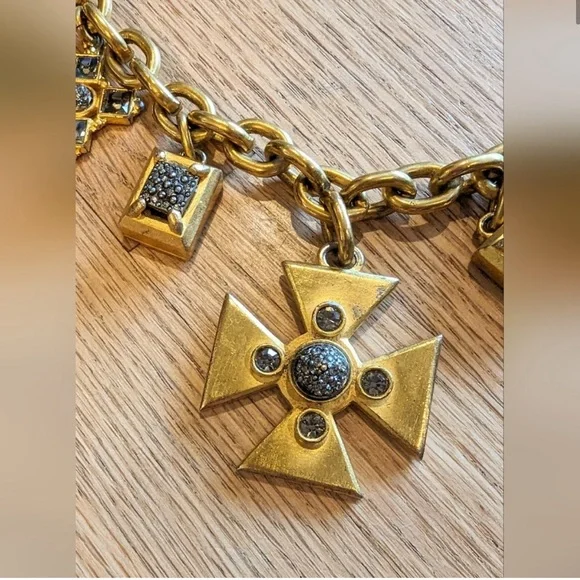 Linda Levinson Vintage golden chain belt / necklace - Picture 6 of 11